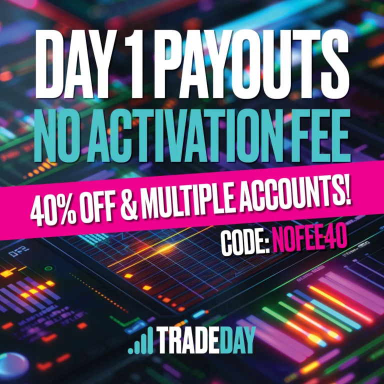 TradeDay: 40% Zniżki na Konta i Wypłaty od Pierwszego Dnia [31 sierpnia 2025]
