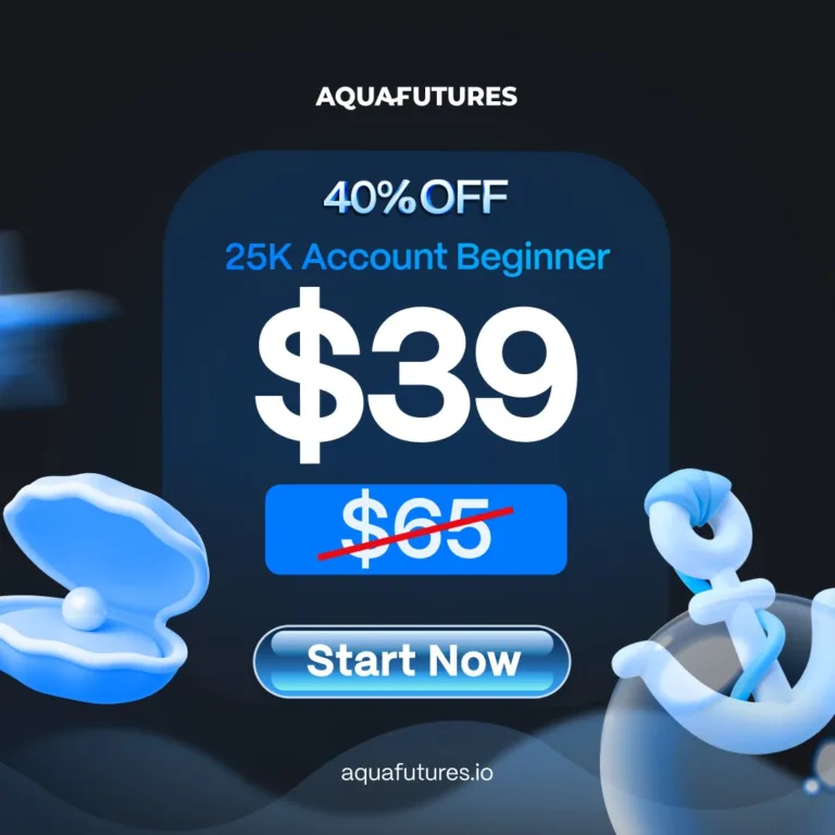 Aqua Futures: Promocja – 40% Zniżki na Konto 25K [21 sierpnia 2025]