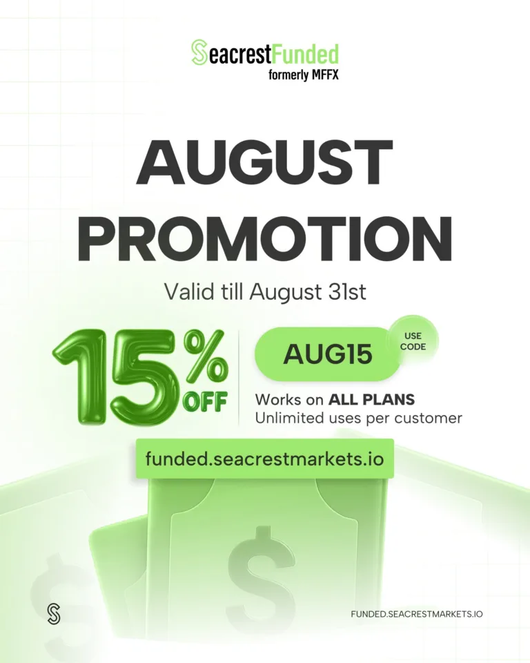 Seacrest Markets: Promocja 15% na Wszystkie Konta [do 31 sierpnia 2025]