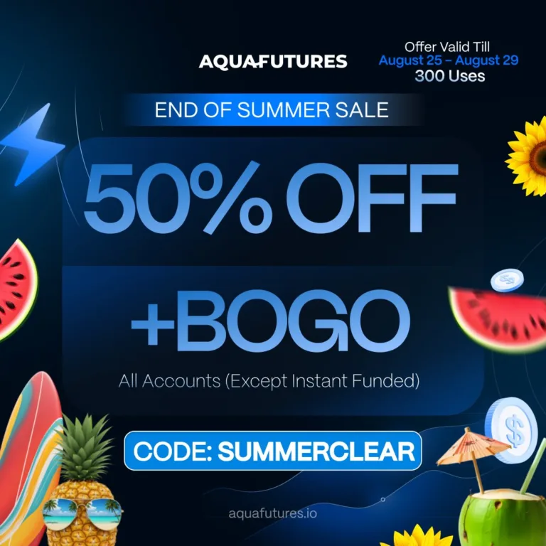 Aqua Futures: Promocja Letnia – 50% Zniżki i BOGO [25-29 sierpnia 2025]