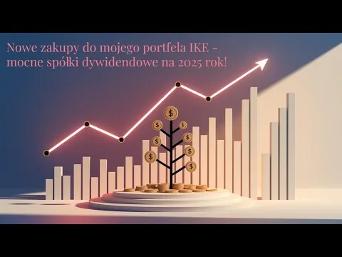 Nowe zakupy do mojego portfela IKE – mocne spółki dywidendowe na 2025! [Spółki Dywidendowe PKO i Stalexport]