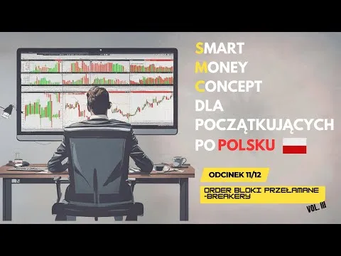 🔴 SMC | Smart Money Concept dla początkujących po Polsku | ODCINEK 11 Order Bloki  Breakery 3/3 [Order Bloki Breakery SMC]