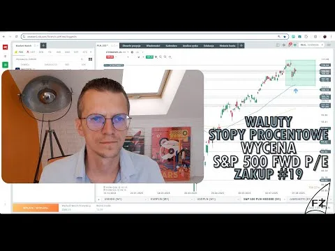 Zakup ETF S&P 500 nr 19, waluty i stopy procentowe. [Waluty, Stopy i S&P 500]