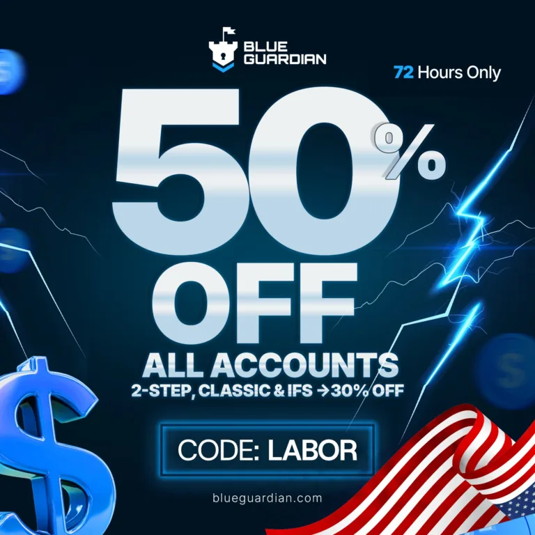 Blue Guardian: 50% Zniżki na Konta [04.09.2025]