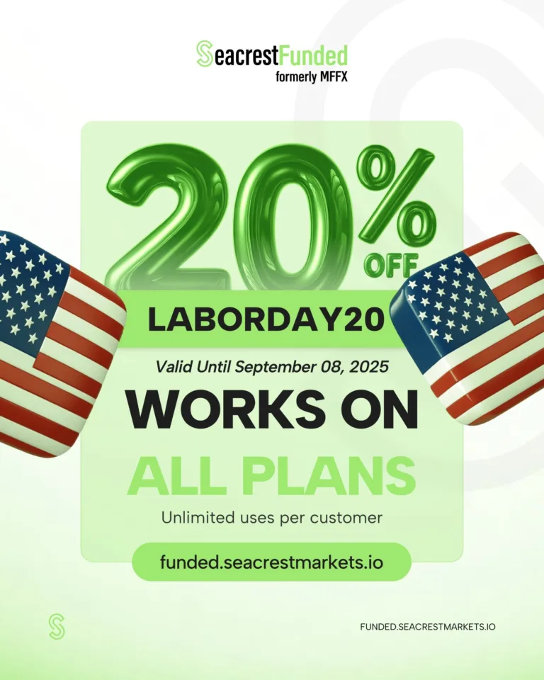 Seacrest Markets: 20% Zniżki na Wszystkie Plany [do 8 września 2025]