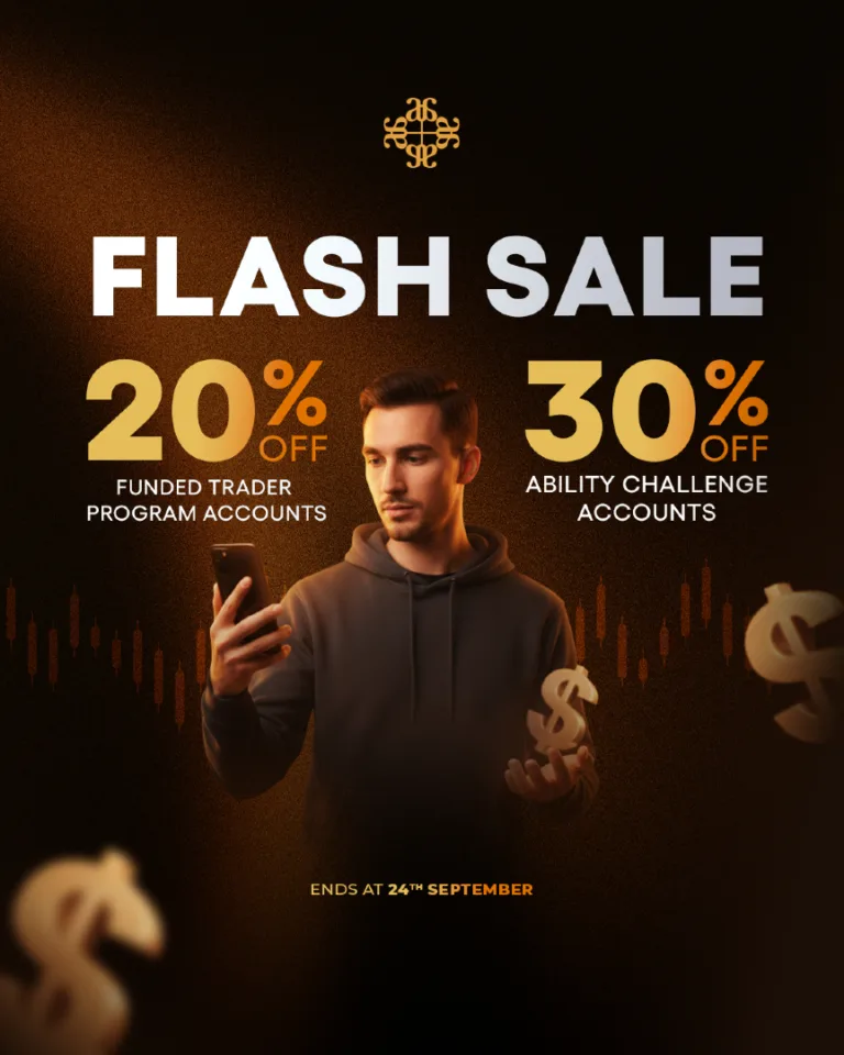 Flash Sale – 20% zniżki na Funded Trader Program i 30% na Ability Challenges [24 września 2025]
