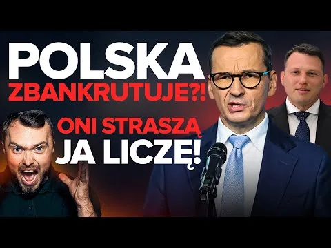 Bankructwo Polski? Kto manipuluje długiem publicznym – Mentzen? Morawiecki? Tusk? Wszyscy! [Dług publiczny a gospodarka]