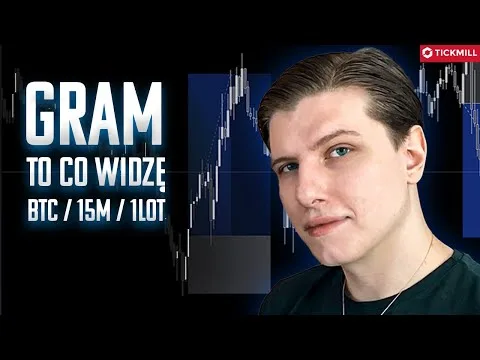 BTC Trading – Czyste Price Action na jednym interwale [Price Action Bitcoin 15min]