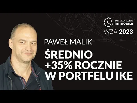 Paweł Malik o +35% rocznie, giełdach w 2024 i WZA GKI [Inwestowanie w Małe Spółki]