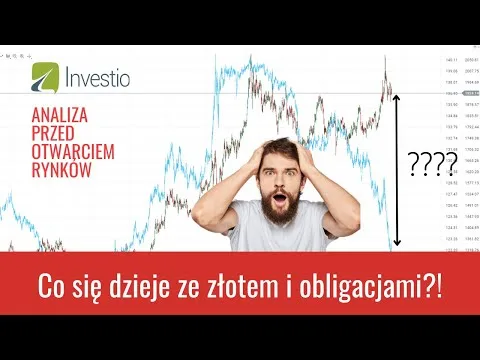 Rozbieżność złota i obligacji okazją? | Przed Otwarciem Rynków – 03.04.2022 [Rozbieżność Złoto Obligacje USA]