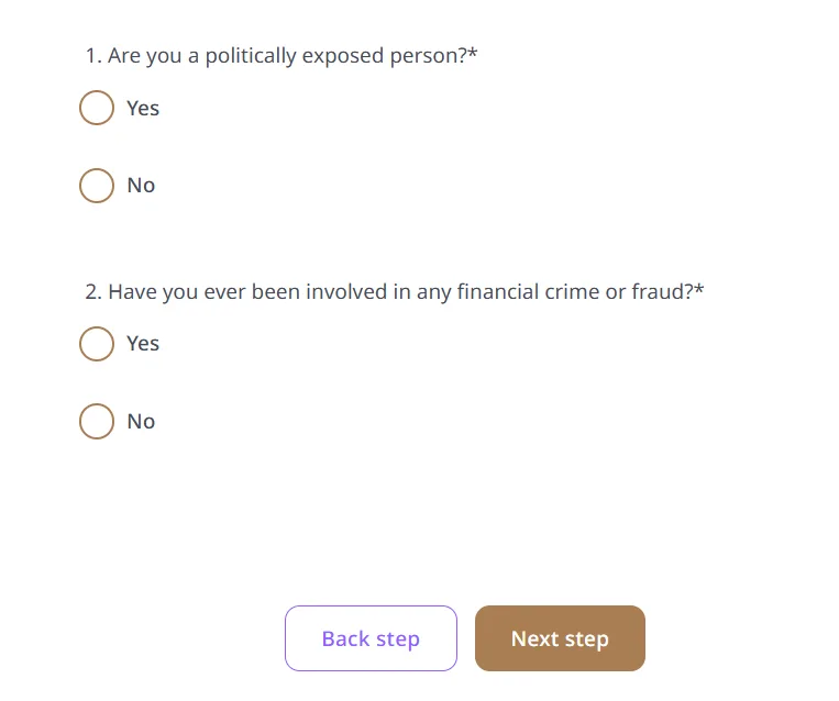 KYC prop firm krok po kroku