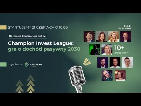 Champion Invest League: gra o dochód pasywny 2030 [Dochód pasywny, nieruchomości, złoto]