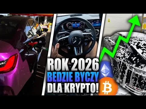 CZY ROK 2026 BĘDZIE BYCZY DLA CAŁEGO RYNKU KRYPTO? – CO OBSTAWIAM [Prognoza Rynku Krypto 2026]