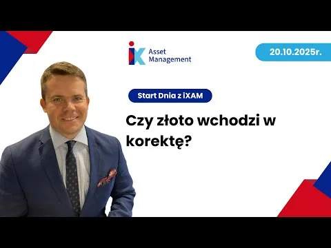 Czy złoto wejdzie w korektę spadkową? [Złoto: Korekta Spadkowa]