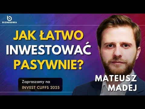 Jak inwestować pasywnie i zarabiać 10% rocznie? | Mateusz Madej, Finax [ETF-y i Automatyzacja]