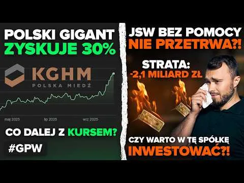 JSW traci miliardy i walczy o życie! Kurs KGHM rośnie 30%, a XTB szykuje rewolucję na GPW! [JSW, KGHM, XTB, Inflacja]