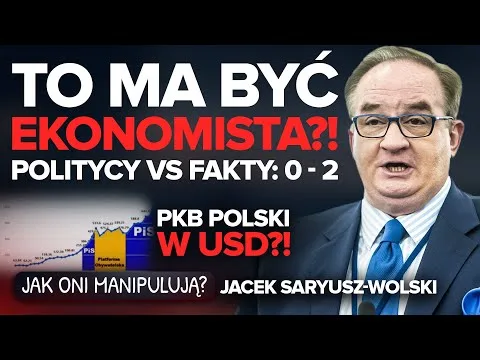 Sfałszowany wykres PKB? Tak manipulują wami politycy! Saryusz-Wolski przyłapany! [Manipulacja danymi PKB]