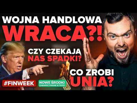 Wojna handlowa powraca! Amazon zbroi się w roboty, a w moim portfelu nowe inwestycje! [Wojna handlowa, Amazon, Inwestycje]