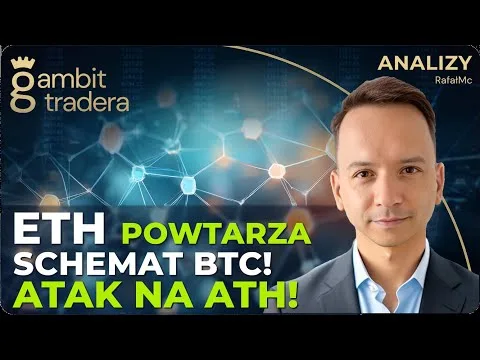 Zoom out! ETH powtarza ruchy BTC! Czekamy na kolejne ATH!! [ETH formacja flagi i ATH]