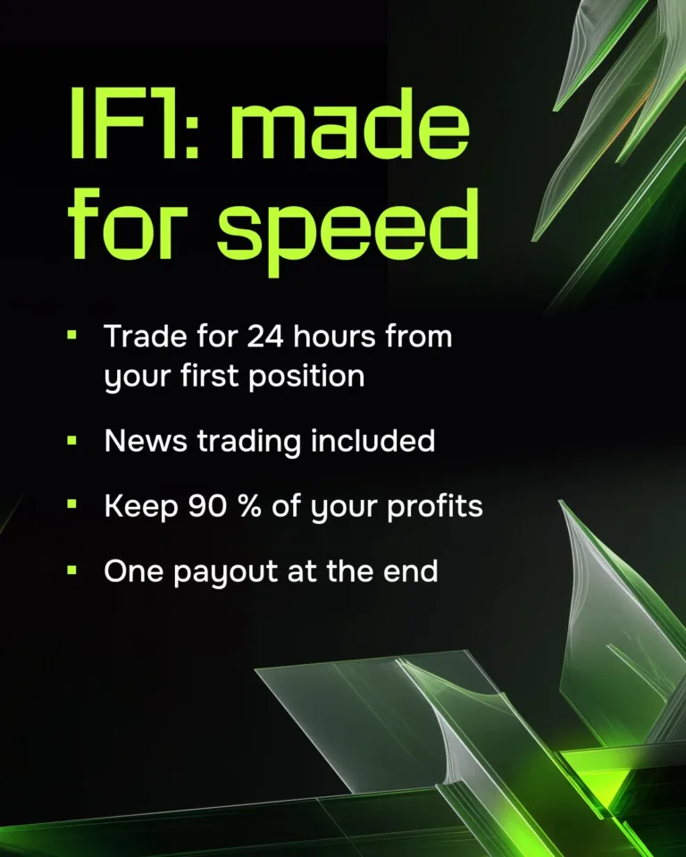 IF1 – Konto Instant z 90% Profit Split [6 Listopada 2025]