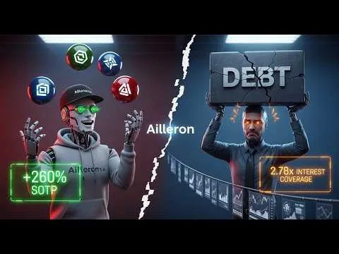 Ailleron: +260% Ukrytego Potencjału, ALE Dług na Poziomie 2.78x Zysku | Giełdowy Ring AI [Ailleron: Dług vs Potencjał]