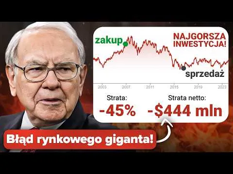 KAŻDY traci na giełdzie. Nawet najwięksi utopili miliardy – ucz się od nich! [Błędy inwestycyjne gigantów]