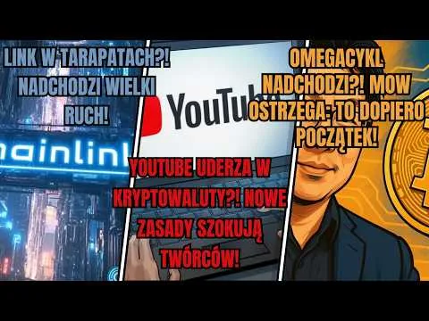 Krypto Wiadomości 06.11.25 / 07.11.25 Dash, Zcash, LINK i YouTube – Totalny Wstrząs na Rynku! [Dash, Zcash, Chainlink]