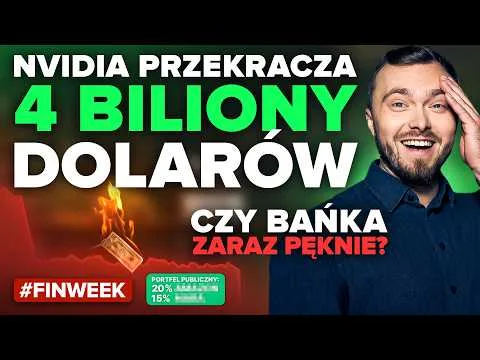 Nvidia przebija 4 BILIONY! Ceny miedzi szaleją, a mój portfel publiczny ma kolejny rekord! [Nvidia, miedź, Big Beautiful Bill]