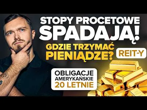 Stopy procentowe spadają! Gdzie szukać zysków zamiast lokaty? [Stopy procentowe i inwestycje]