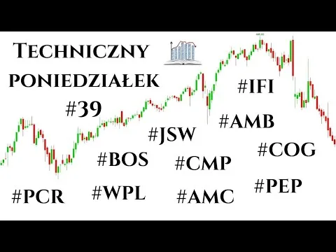 Techniczny Poniedziałek #39 iFirma, Rokita, JSW, Amica, Ambra, Cognor, Wirtualna, PEP, Comp, BOŚ [Analiza Techniczna 10 Spółek]
