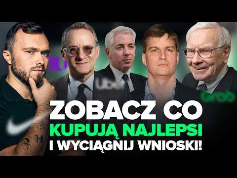 W co inwestują legendy giełdy? Na to rzucili się Buffett, Ackman i Michael Burry! [Analiza portfeli inwestorów]