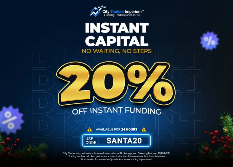 20% Zniżki na Instant Funding [4 grudnia 2025]
