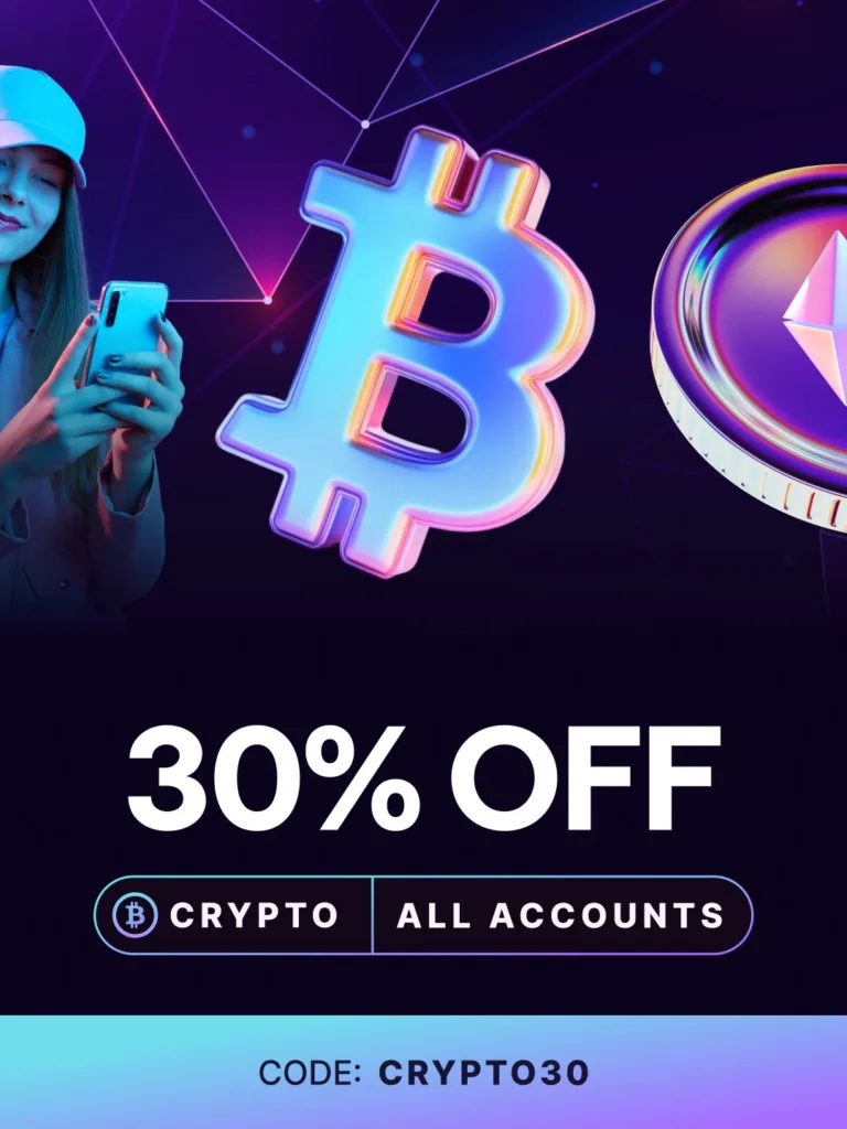 30% zniżki na wszystkie konta kryptowalutowe [4 grudnia 2025]