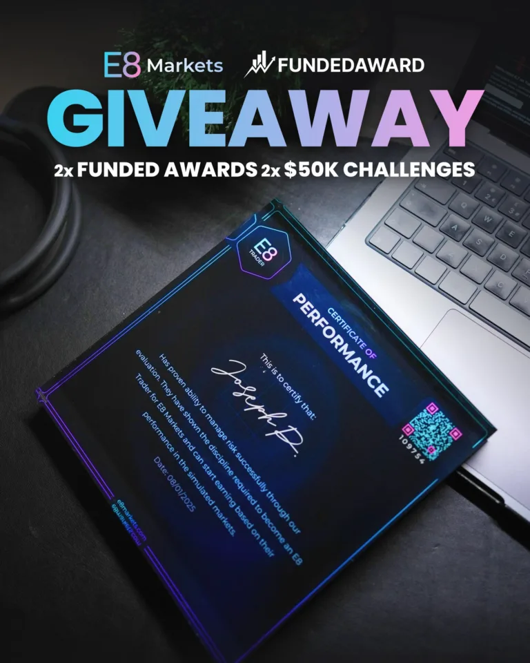 Giveaway 2x Funded Awards i 2x Challenge 50K [21 grudnia 2025]