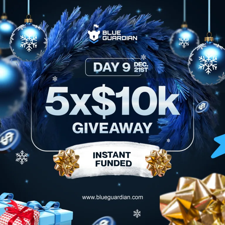 Rozdanie 5 Kont Instant Funded 10K [22 Grudnia 2025]