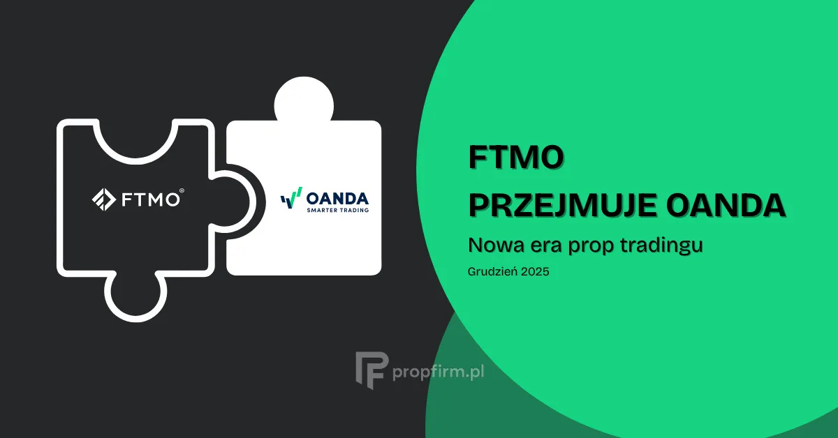 FTMO przejmuje OANDA, a QT Funded wchłania Earnex – wielka konsolidacja w prop tradingu już trwa