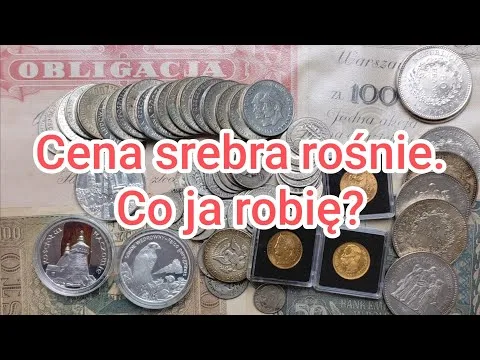 Cena srebra ROŚNIE. Co ja robię w tej sytuacji? Zachowanie proporcji portfela. #silver #gold [Srebro: Rebalancing Portfela]