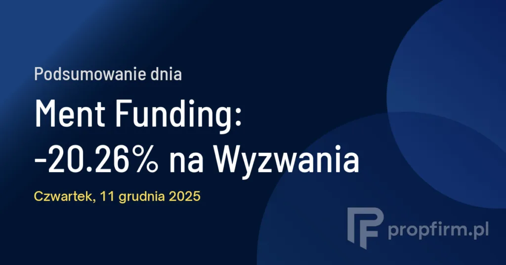 Ment Funding: -20.26% na Wyzwania | Podsumowanie Dnia 11.12.2025
