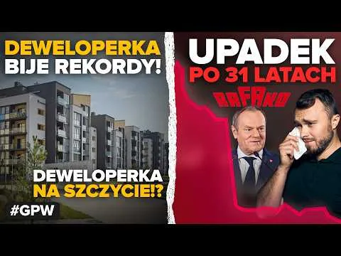Ikona GPW upada – Rafako bankrutuje! Dino atakuje stolicę, a deweloperzy biją nowe rekordy akcji! [Upadłość Rafako, Dino w Warszawie]