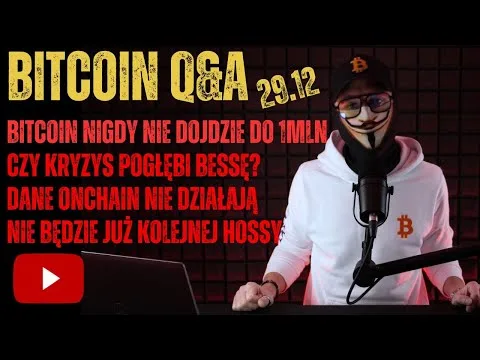 KRYPTOWALUTOWE Q&A 29.12.2025 [Bitcoin: Cykle i Kryzys]