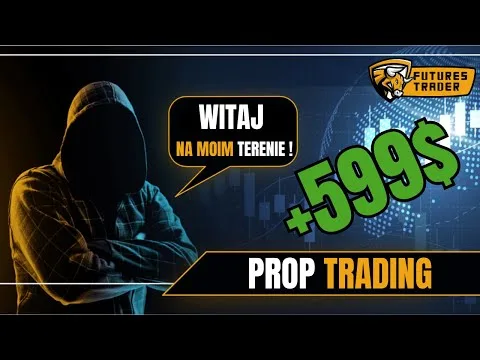 PROP TRADING LIVE NQ DZIEŃ 1 +599$ | MFF Tradeify [Live Trading NQ +599$]