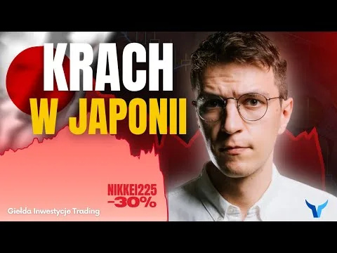 Czy krach w Japonii to okazja do inwestycji? Czy jednak zapowiedź zbliżającej się bessy? [Krach w Japonii, Analiza NIKKEI 225]