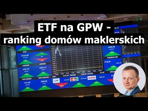 ETF na GPW – ranking domów maklerskich [ETF na GPW – koszty i strategie]