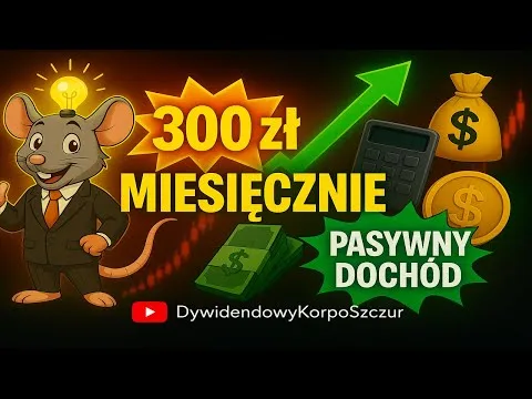 Inwestuję 300 zł miesięcznie – Inwestowanie małych kwot w praktyce. Start serii. [Inwestycje GPW i Dywidendy]