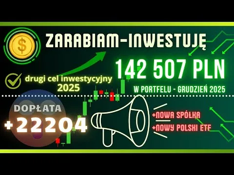 Kończę 2025 z przytupem! Rekordowa dopłata do portfela! Relacja z ForFin2025 // wyniki grudzień 2025 [Podsumowanie Portfela i ForFin]