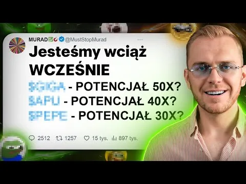 🟣 Marek Stiller – CZY SERIO przed NAMI SUPERCYKL MEMECOINÓW? [Meme Coiny i Murat Mahmudov]