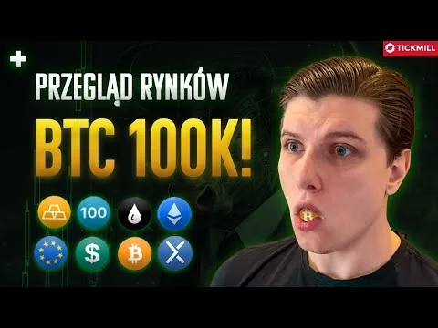 PRZEGLĄD RYNKÓW –  BTC przebija 100K i powitanie DAX oraz ETH [Bitcoin, DXY, Dax, Ethereum]