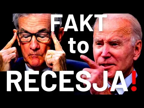 RECESJA Dopadła Stany Zjednoczone  będzie tylko Gorzej!🔥 [Recesja w USA, Reakcja Rynków]