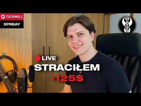 Straciłem 125$ – Rozegranie live 6E1! (XPREAY) [Analiza EURUSD i DXY]