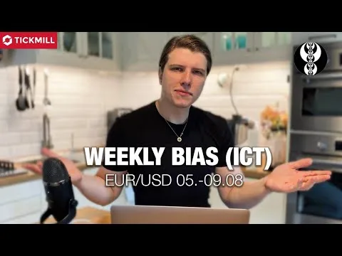 Weekly Bias EUR/USD (ICT) – Analiza na tydzień [Price Action EUR/USD (Weekly Bias)]